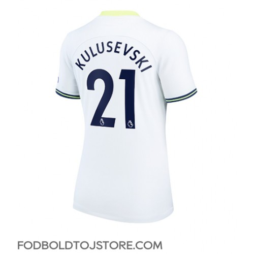 Tottenham Hotspur Dejan Kulusevski #21 Hjemmebanetrøje Dame 2022-23 Kortærmet